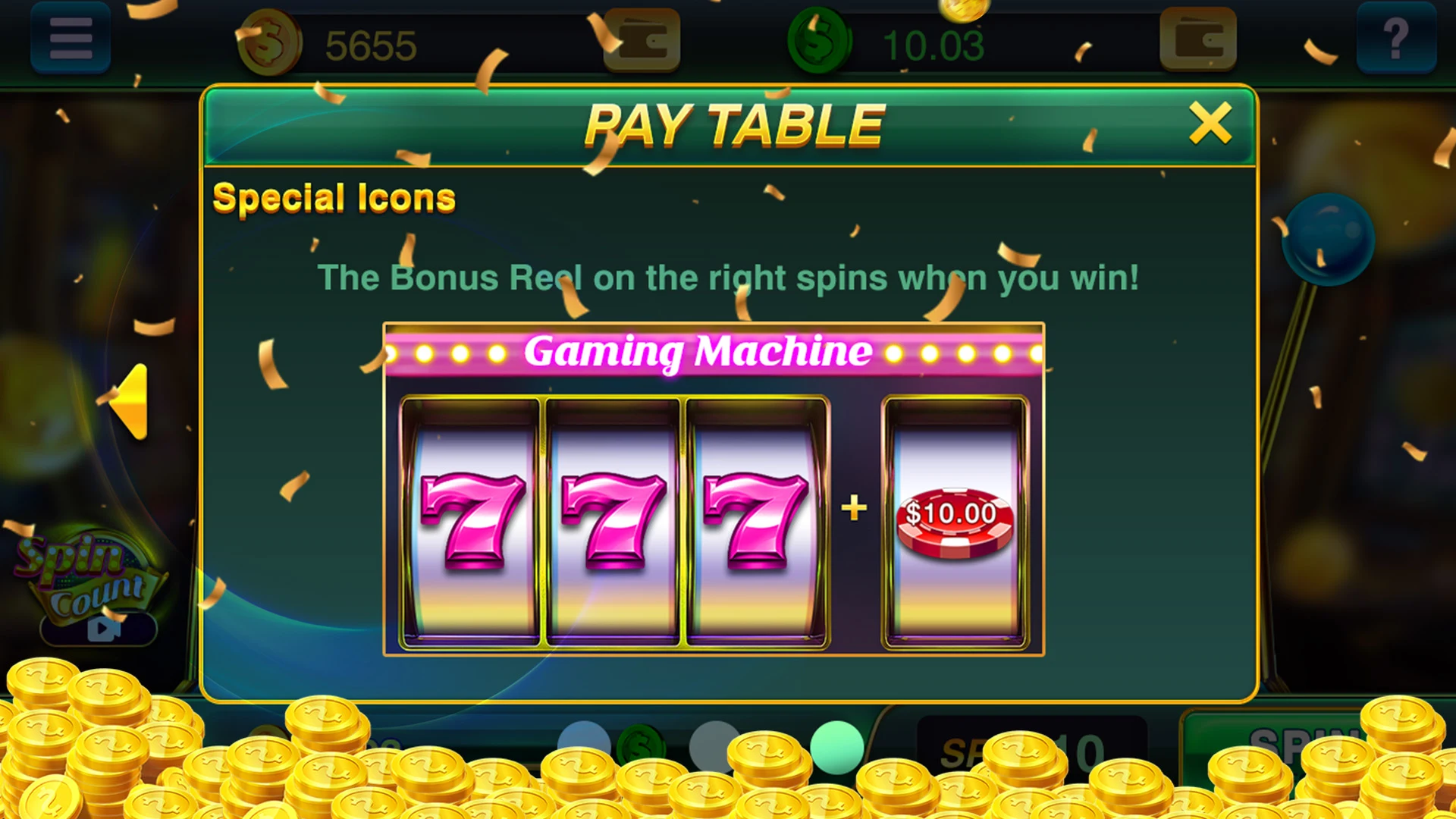 Golden Spin Empire screenshot