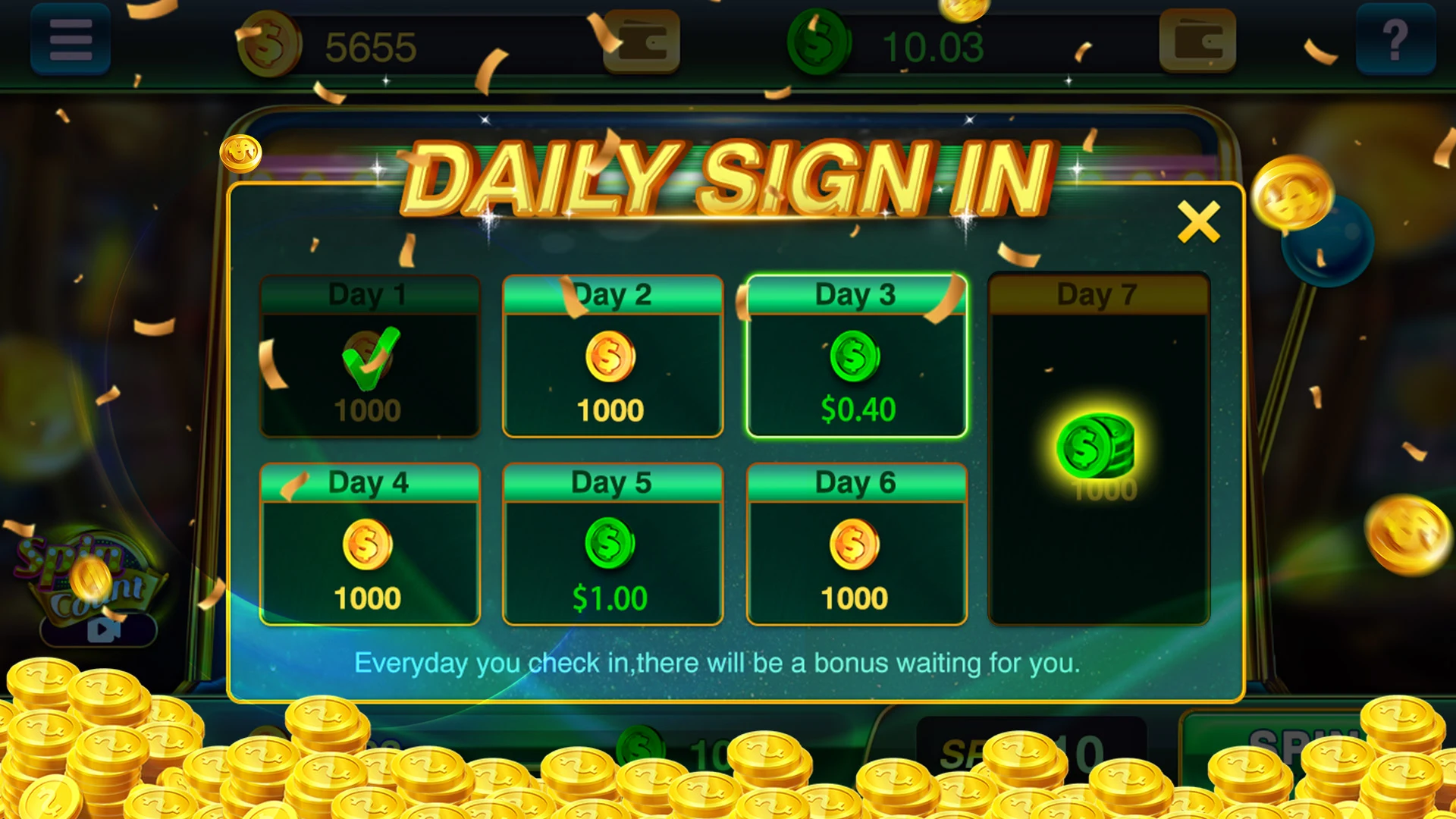 Golden Spin Empire screenshot