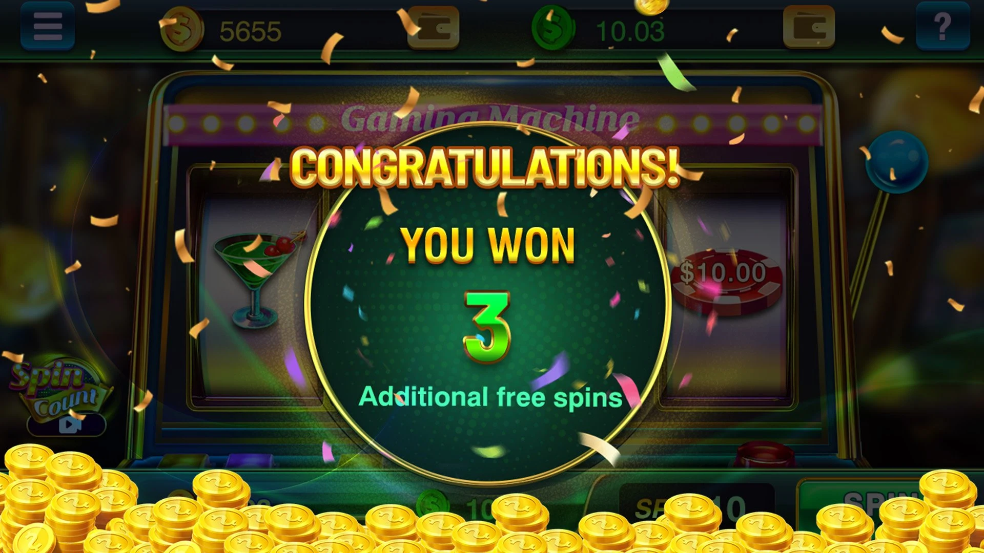 Golden Spin Empire screenshot