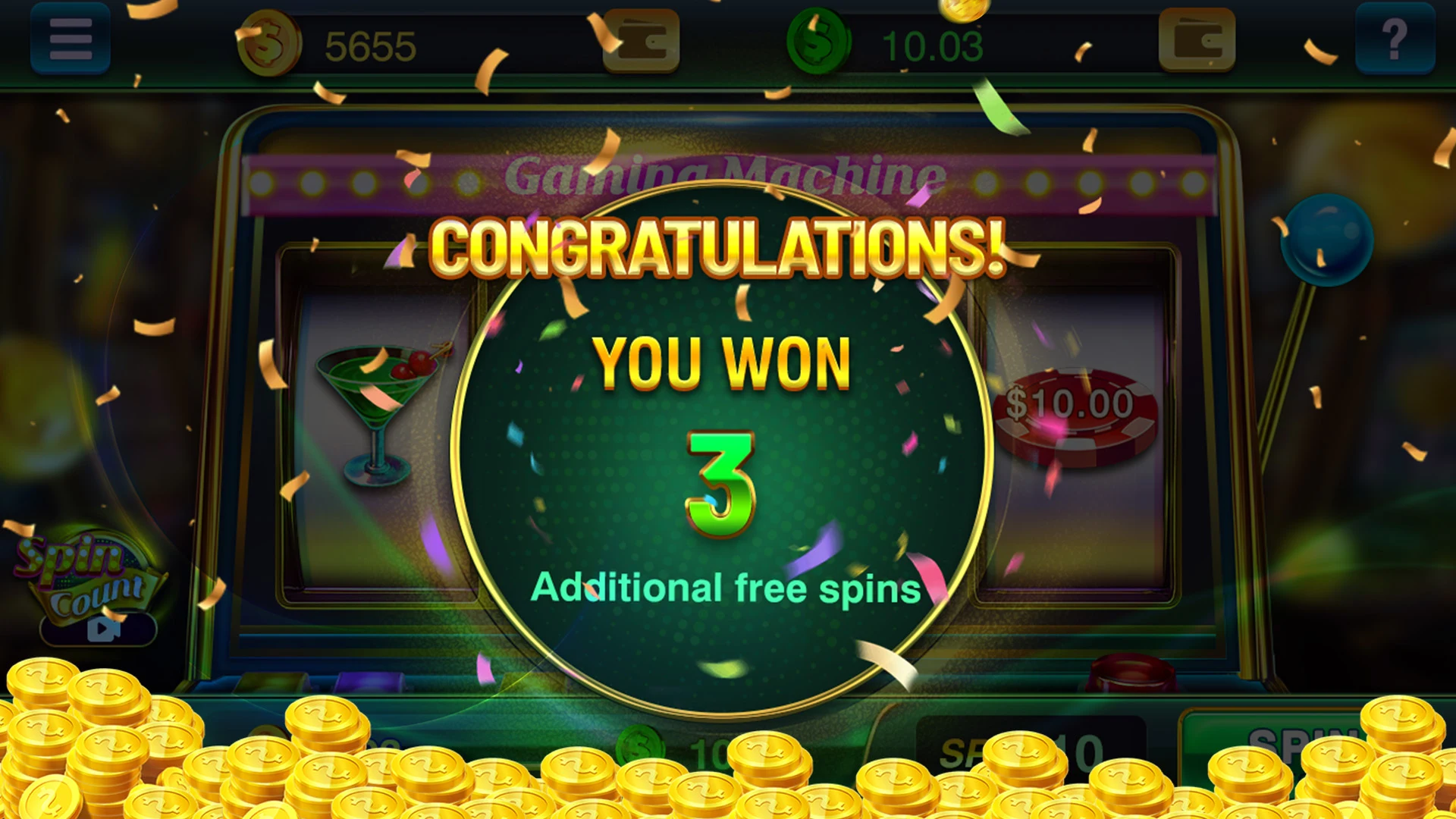 Golden Spin Empire screenshot