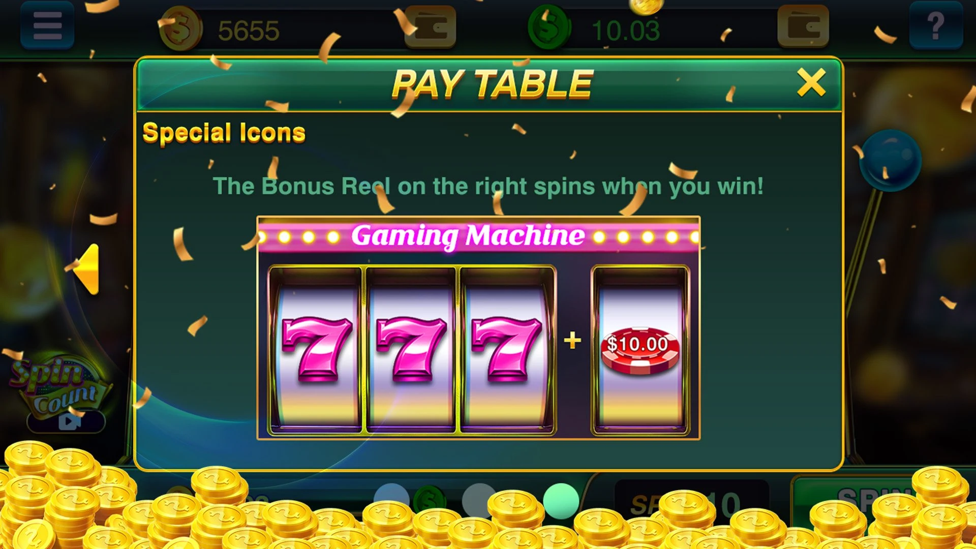 Golden Spin Empire screenshot